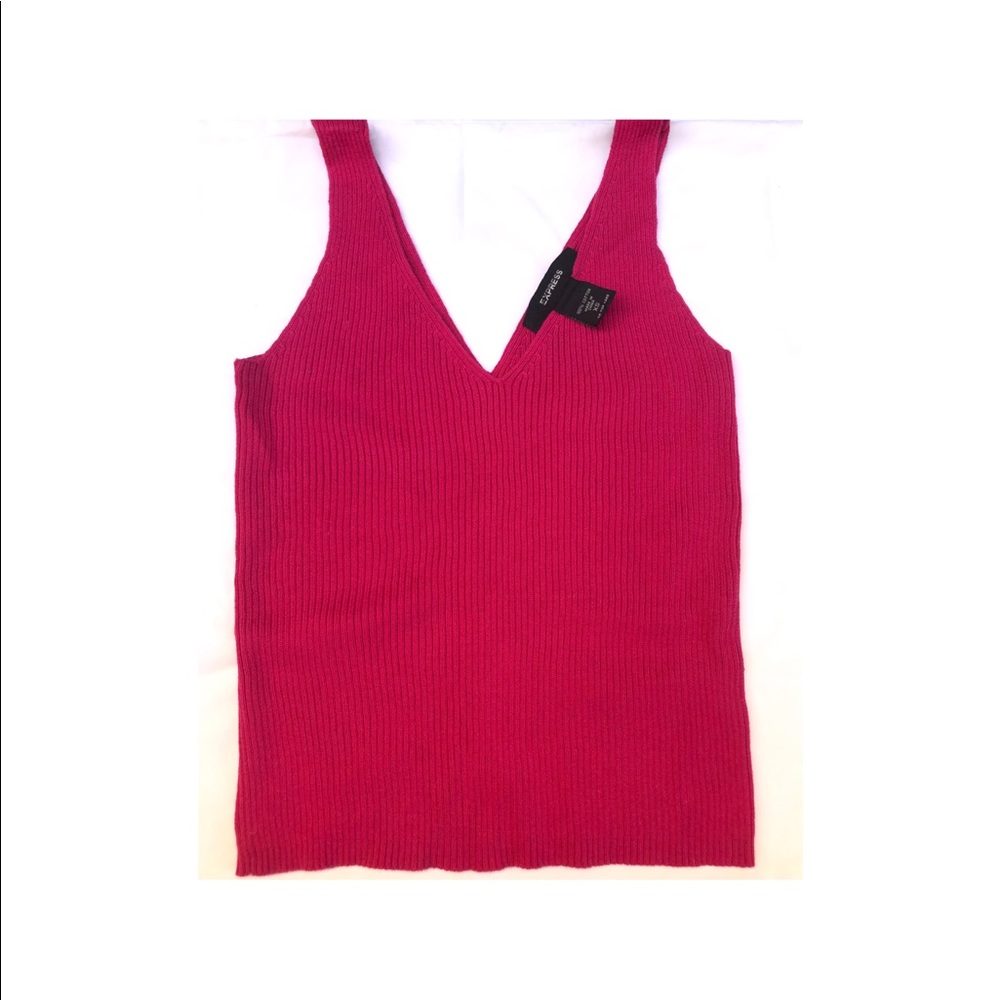 Express pink top